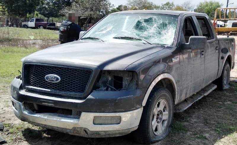 Recuperan en Río Bravo camioneta con reporte de robo