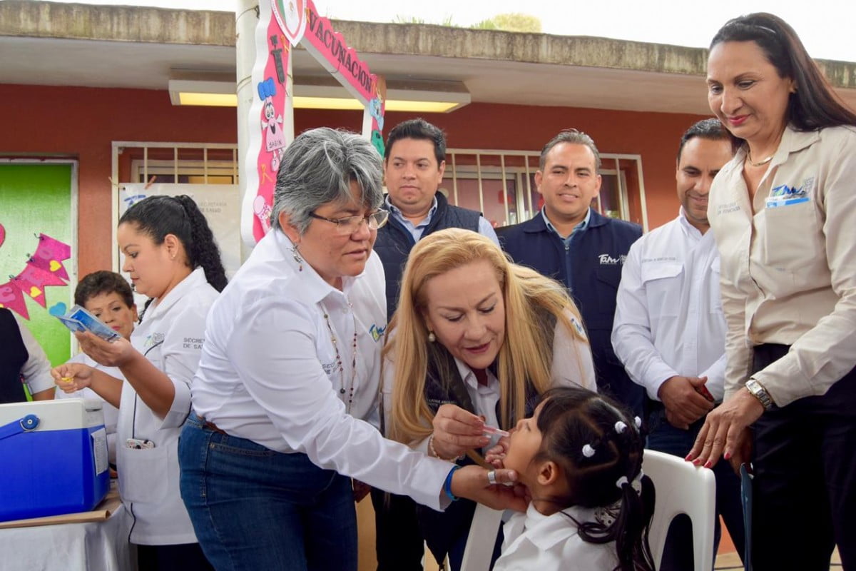 Pone en marcha Alma Laura Amparán Primera Semana Nacional de Salud en Altamira