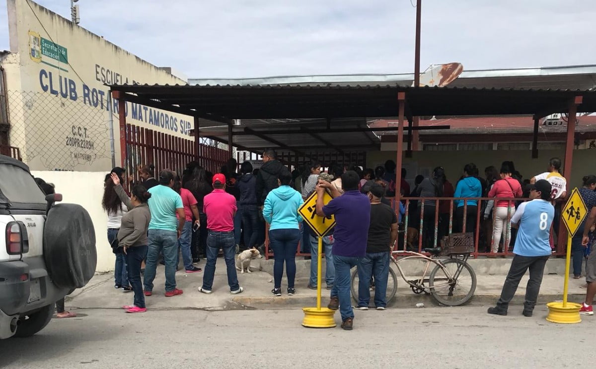 Menor en Matamoros ingresa a su primaria con arma cargada