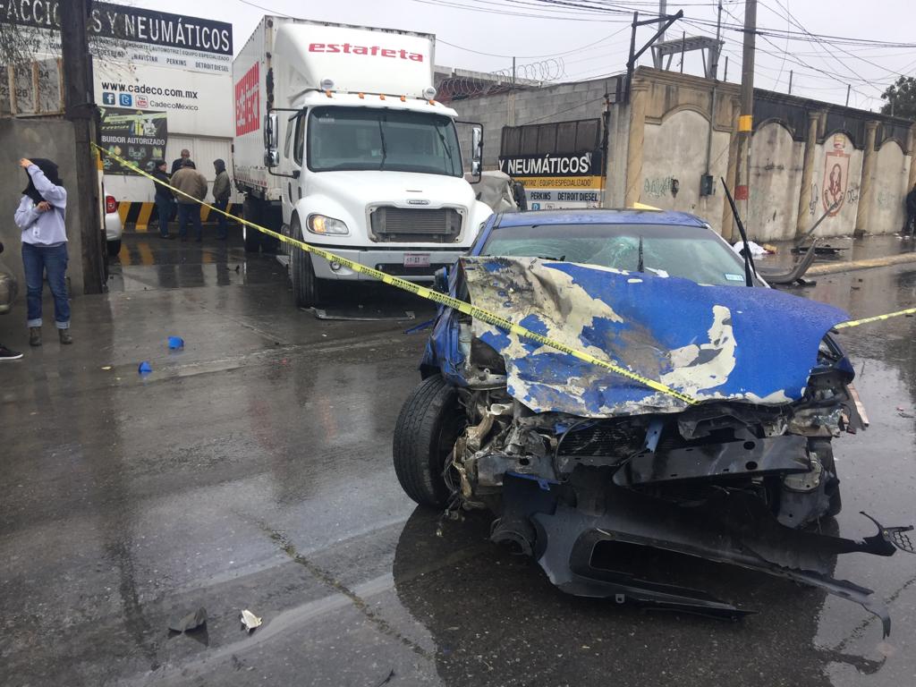 Muere menor en accidente vial