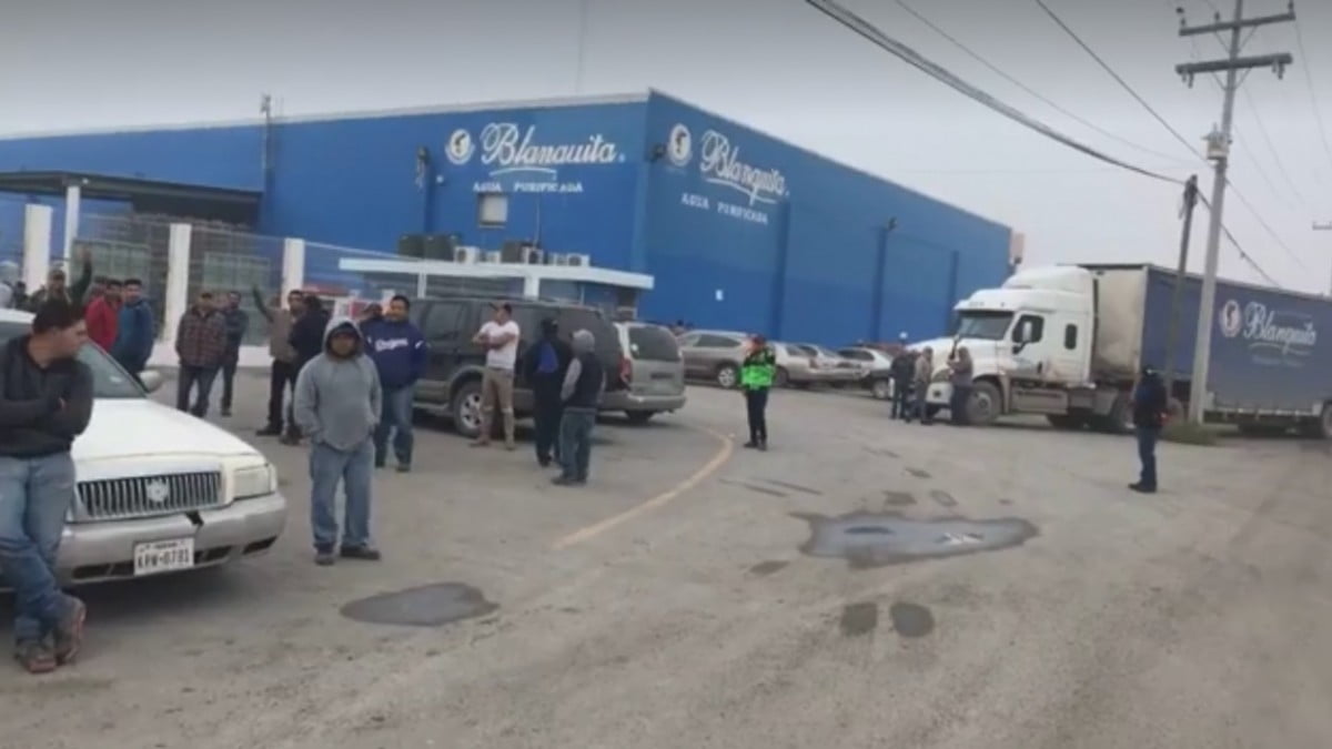 Se suma Agua Purificada a paro de labores en Matamoros