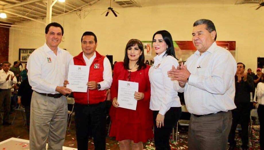 Mónica García Velázquez asume presidencia del PRI en Nuevo Laredo