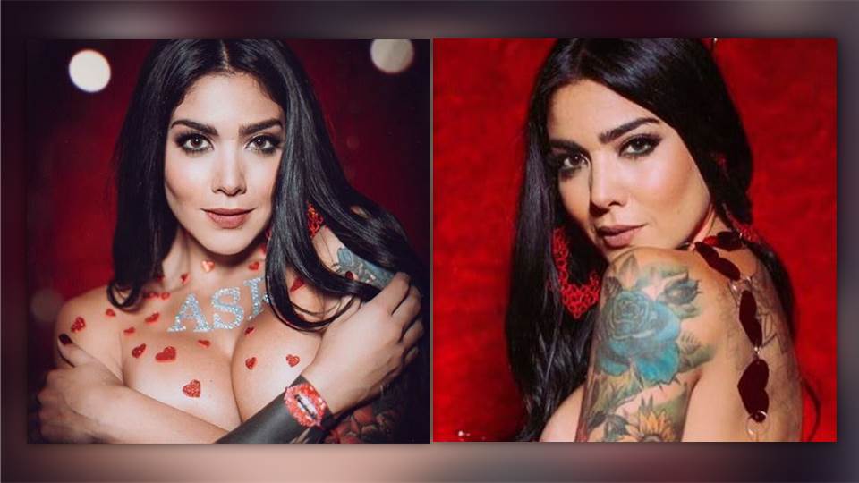 Conductora posa desnuda para apoyar salvar a perritos callejeros