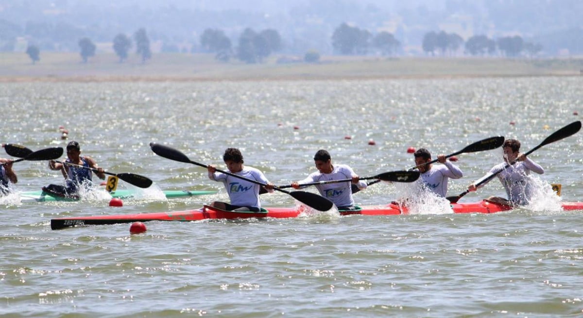 Canoistas continúan proceso de preparación rumbo a la Olimpiada Nacional