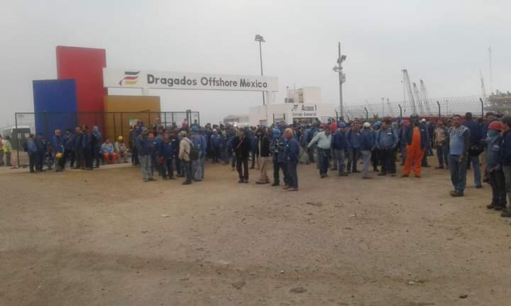 Paro de obreros podría extenderse a otras empresas en Altamira; ya se están organizando