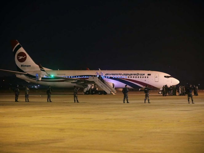 Avión aterriza de emergencia en Bangladesh por intento de secuestro