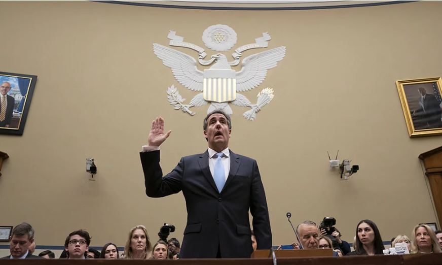 Admite Cohen que mintió al Congreso para «proteger a Trump»