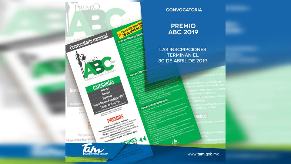 Invitan al Premio ABC “Maestros de los que Aprendemos” 2019