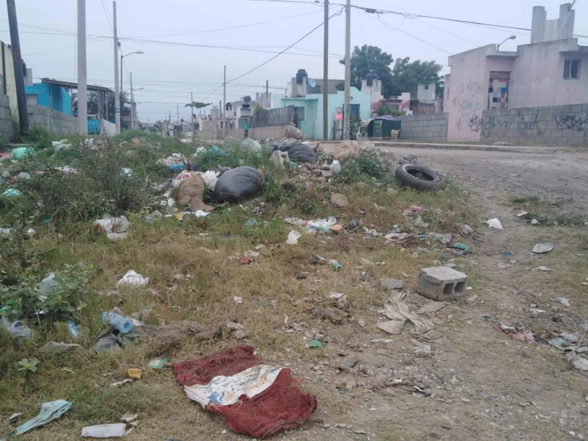 Vecinos convierten áreas verdes en basurero clandestinos en Altamira