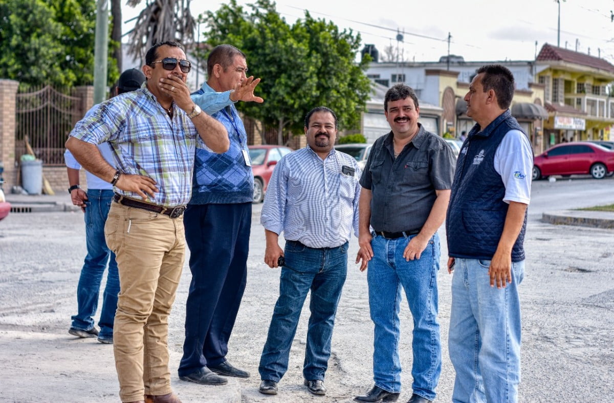Avanza Servicios Primarios de Río Bravo con trabajos de bacheo