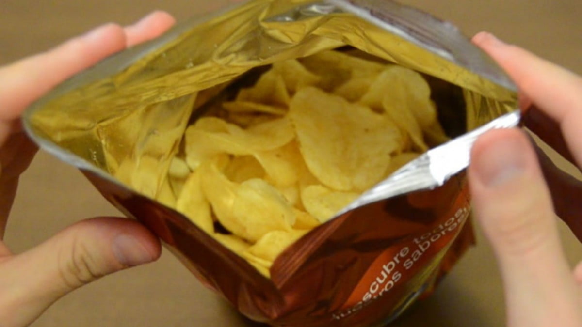¿Por qué las bolsas de papas traen la mitad de aire?