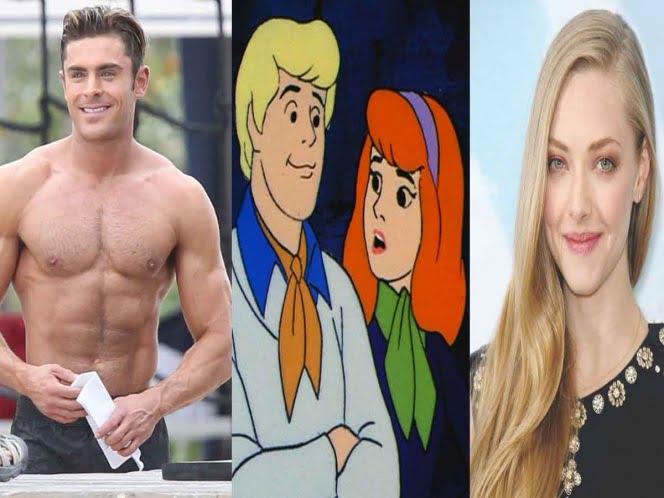 Zac y Amanda Seyfried serán Fred y Dafne en Scooby Doo