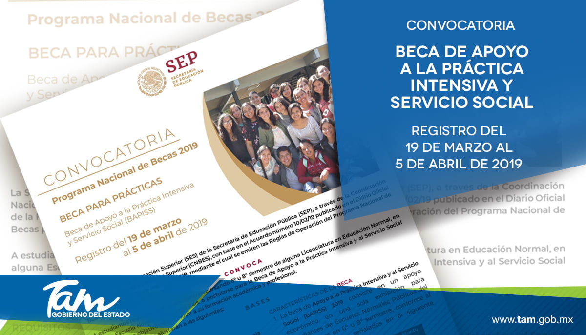 Ofrece SEP Beca para Prácticas