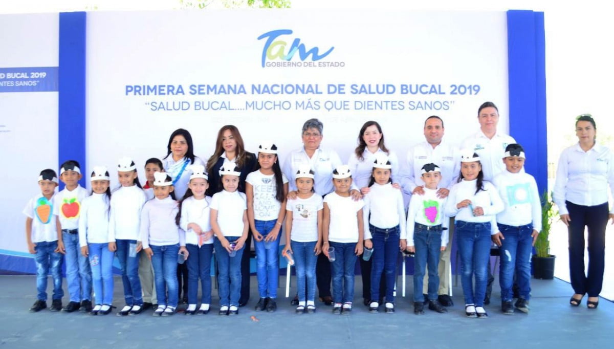 Inicia Primera Semana Nacional de Salud Bucal en Tamaulipas