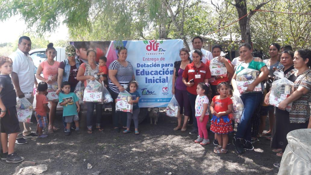 Entrega DIF dotaciones alimentarias para niñas, niños, mujeres embarazadas y en periodo de lactancia