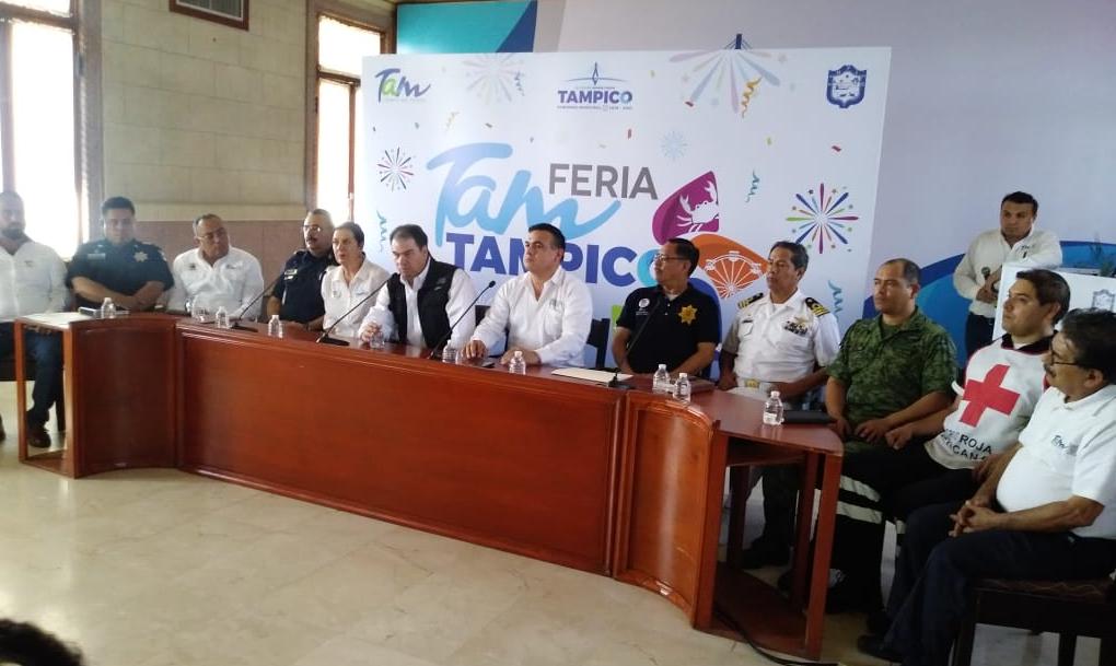 Presentan Operativo de Seguridad para la Feria Tam Tampico 2019
