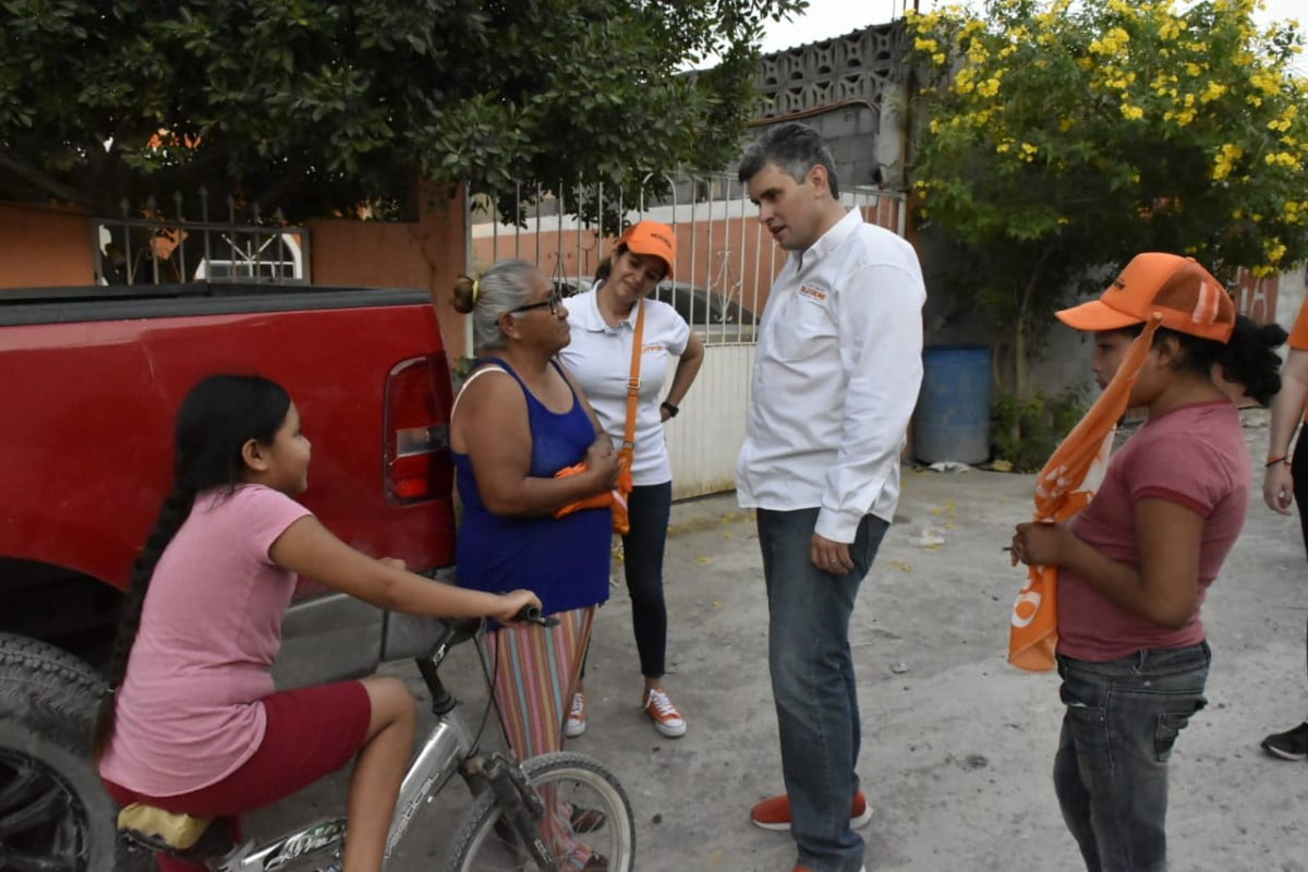 Recorre Zertuche la Américo Villarreal y bulevar Morelos en Reynosa