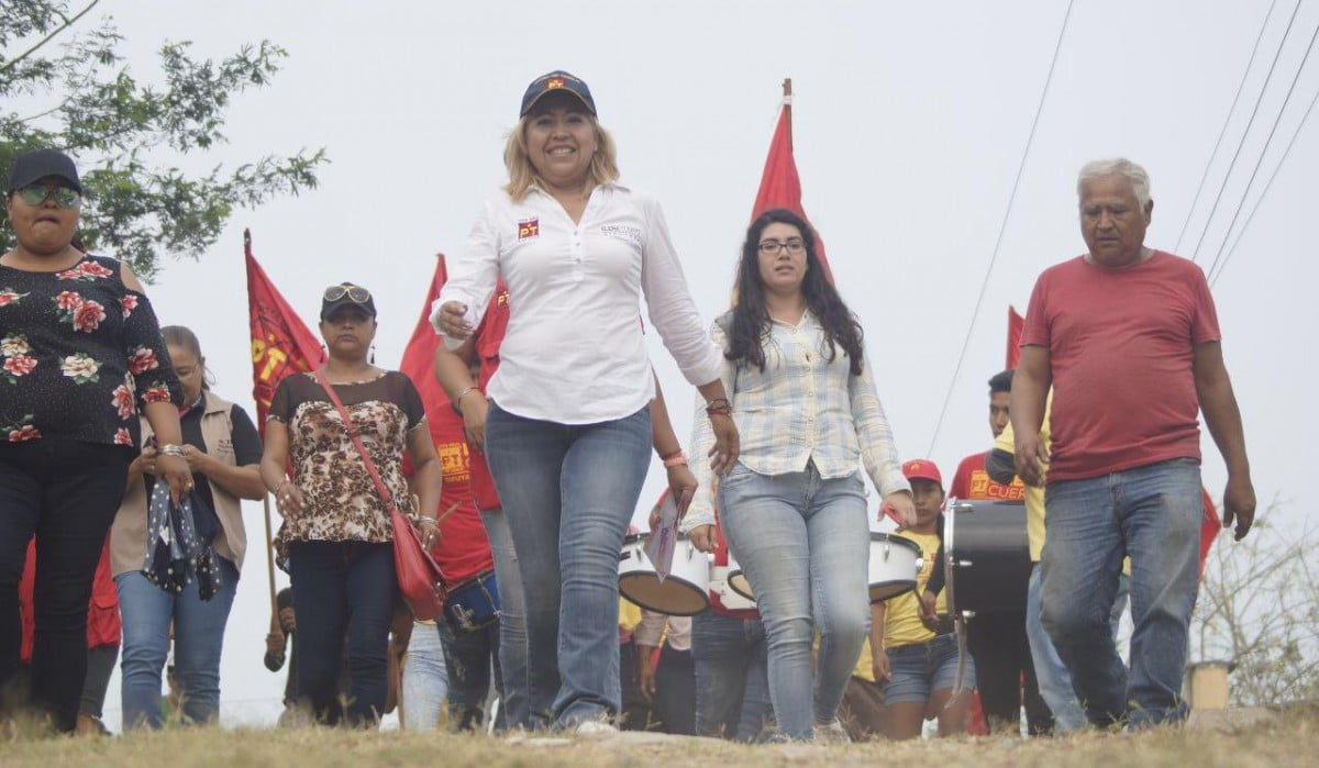Asegura Elena Cuervo ser aliada de los trabajadores en el Congreso