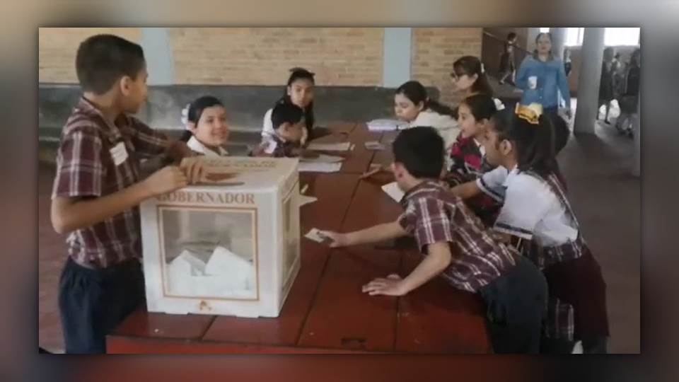 Promueven valor de la democracia en alumnos de primaria de Nuevo Laredo