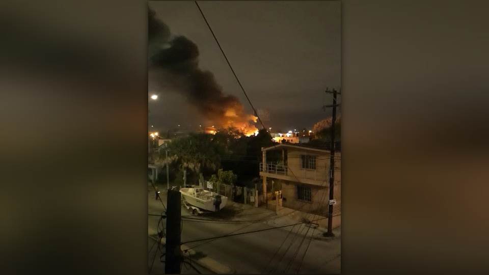 Incendio en vivienda de Matamoros cobra la vida de abuelito