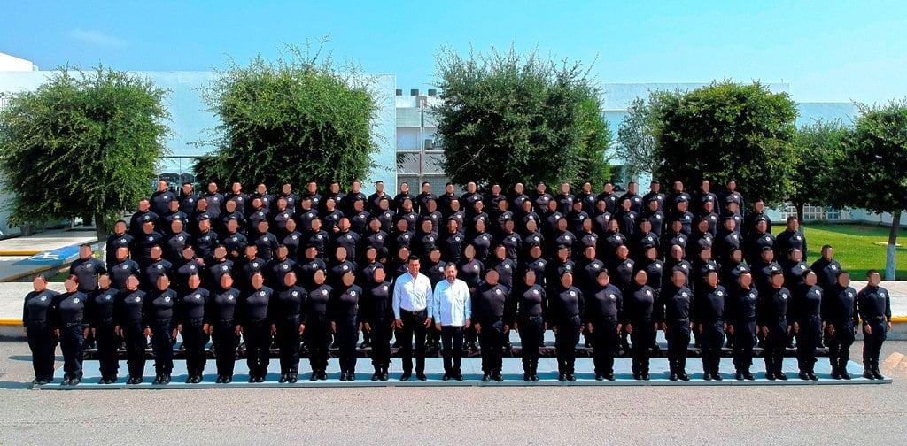 Se suman 124 policías estatales más a vigilancia en Tamaulipas