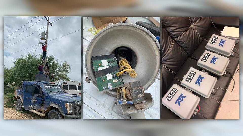 Detectan 60 cámaras de vigilancia usadas por el crimen organizado en Reynosa