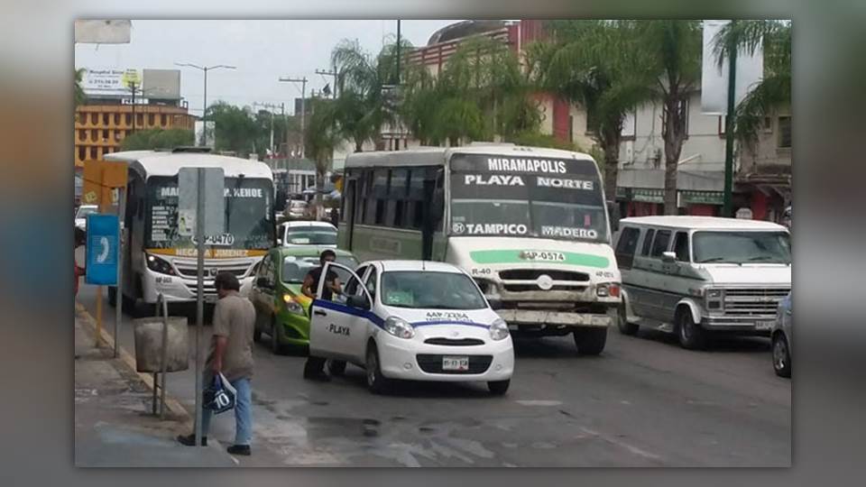 Piden incremento a pasaje en ruta Tampico-Altamira; podría llegar a 27 pesos