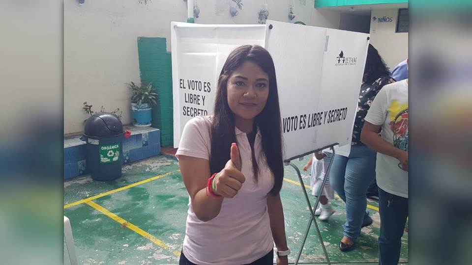 Respetaré decisión de ciudadanos, siempre y cuando no haya anomalías: Mayra Ojeda