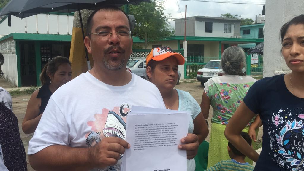 Protestan familias contra CFE, ahora en Ciudad Madero