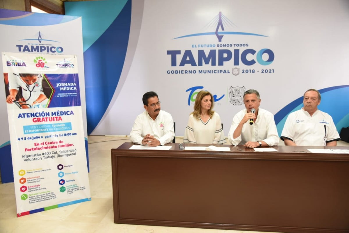Anuncian Chucho Nader y Aida Feres  Nueva Jornada Médica en la Zona Norte