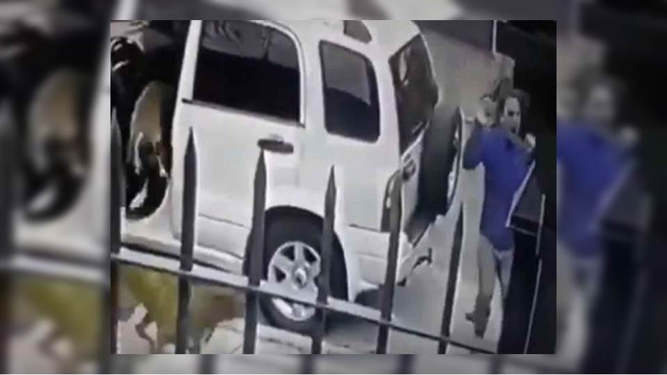 Perritos defienden a su dueño de ser asaltado a mano armada