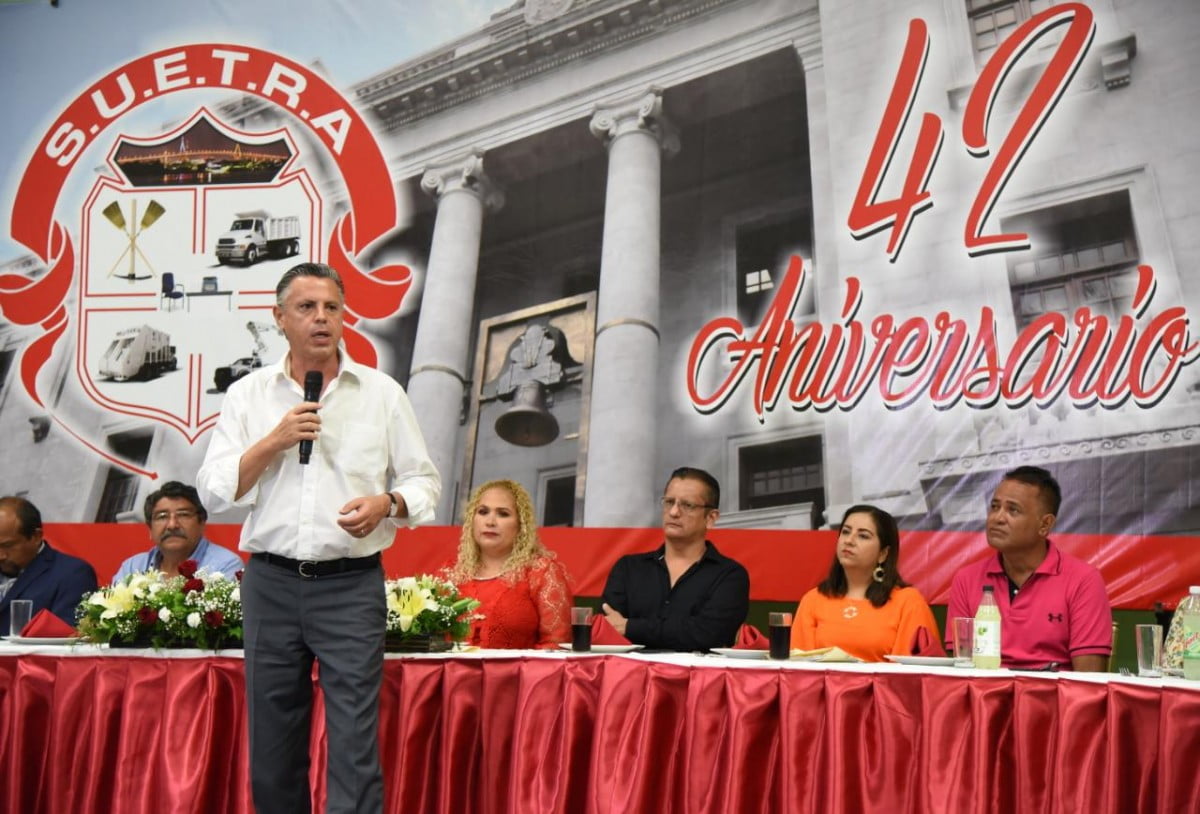 Reconoce Chucho Nader participación de Sindicalizados Municipales