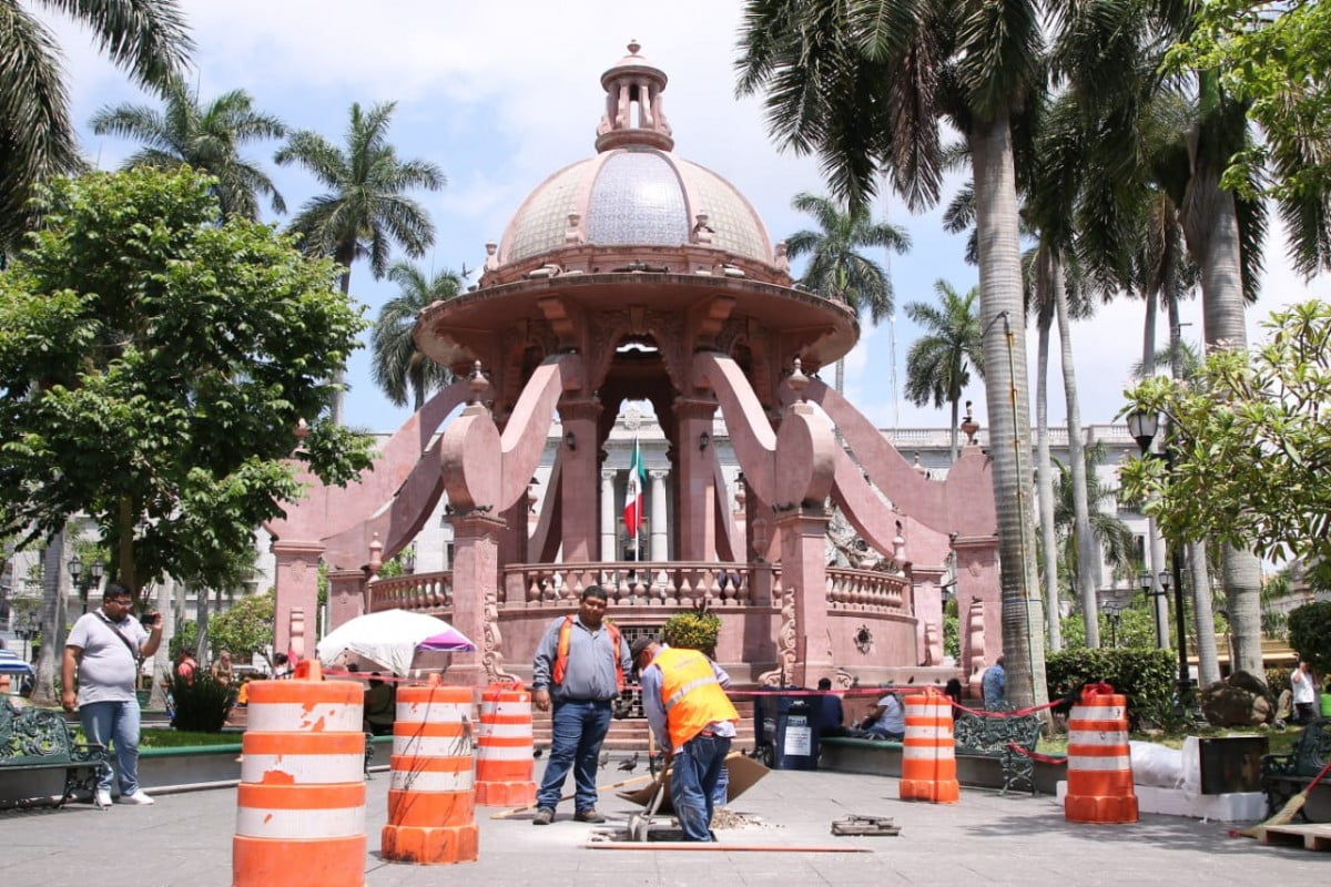 Develarán Escultura de Mauricio Garcés en la Plaza de Armas