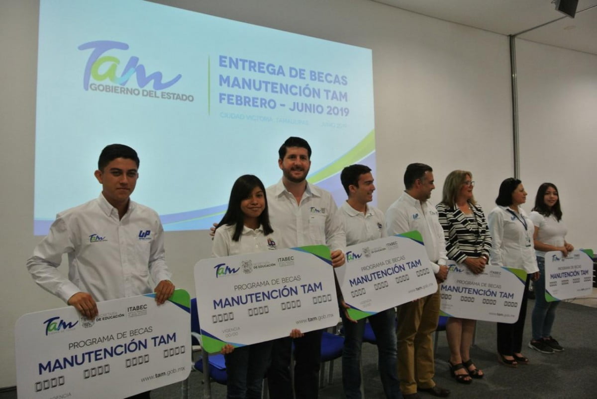 Alumnos UPV beneficiados con Beca »Manutención Tam»