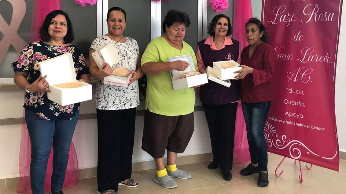 Entregan prótesis a sobrevivientes de cáncer de mama
