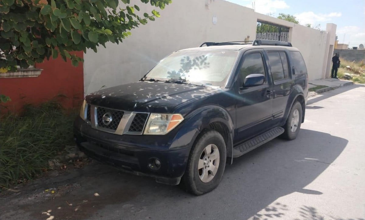 Recuperan camioneta robada en Matamoros