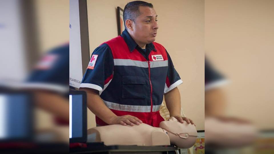 Cruz Roja capacita en técnicas de primeros auxilios en Nuevo Laredo