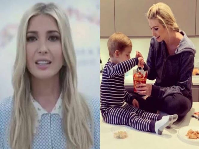 Ivanka Trump presume regalo de su hija; es criticada en redes