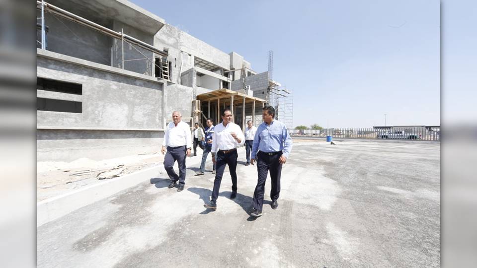 Supervisa Gobernador obras en Puente Internacional Nuevo Laredo III