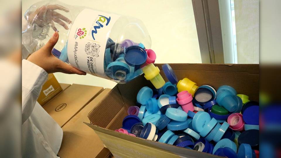 DIF y Gobierno del Estado fomentan reciclaje de plástico