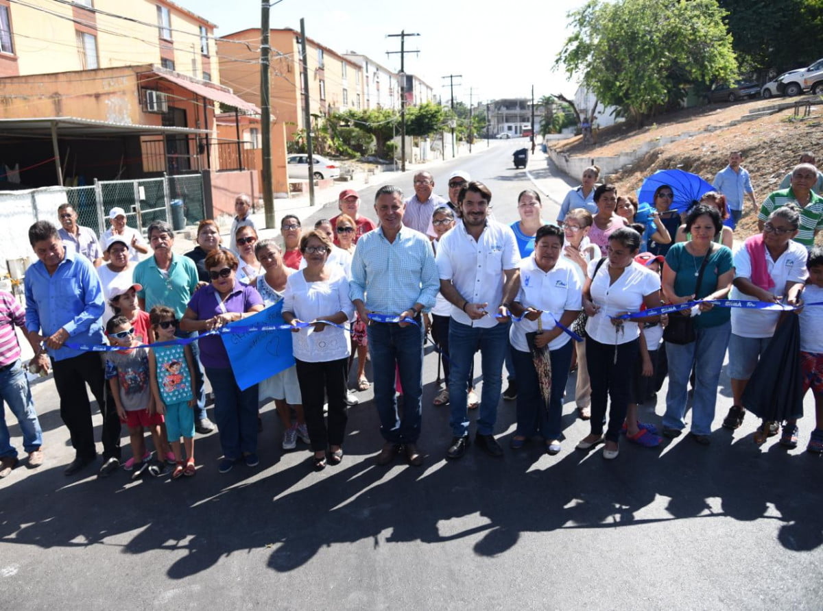 Entrega Chucho Nader Nuevas Obras de Pavimentación