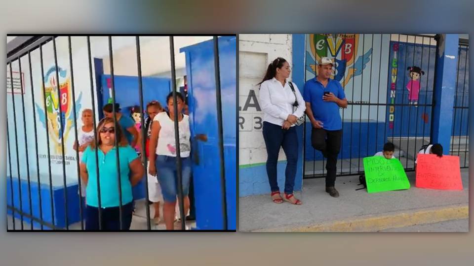 Podría judicializarse el caso de Primaria en Altamira; SET asegura que niños sí entrarán al plantel