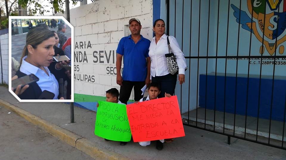 Director y supervisora perderían su puesto por negar acceso a dos alumnos en Altamira: SET