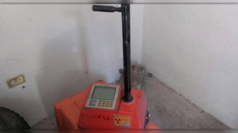 Protección Civil emite una alerta por el robo de un densímetro nuclear en Reynosa, Tamaulipas