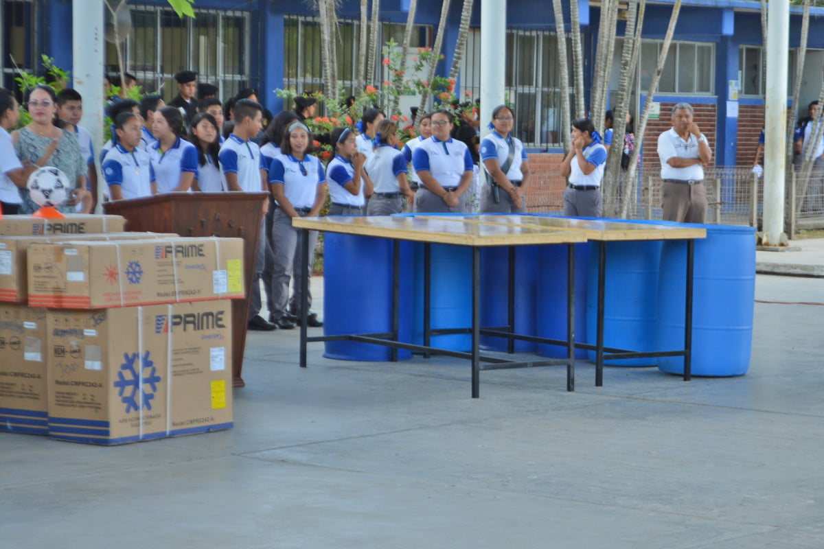 Recibe ITACE Altamira equipamiento para aulas y talleres