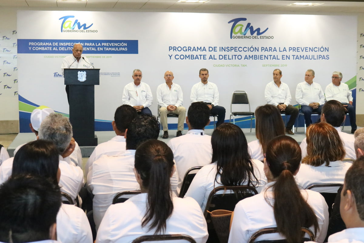 Inicia Gobierno de Tamaulipas programa de inspección para la prevención y combate al delito ambiental.