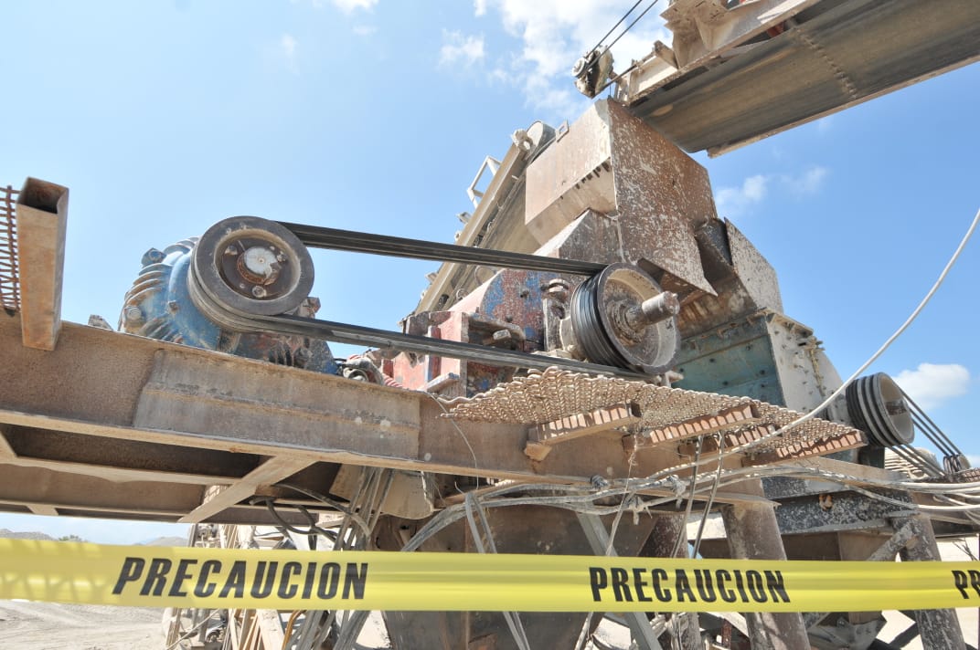 Clausuran banco de materiales en Ejido Rancho Nuevo de Victoria