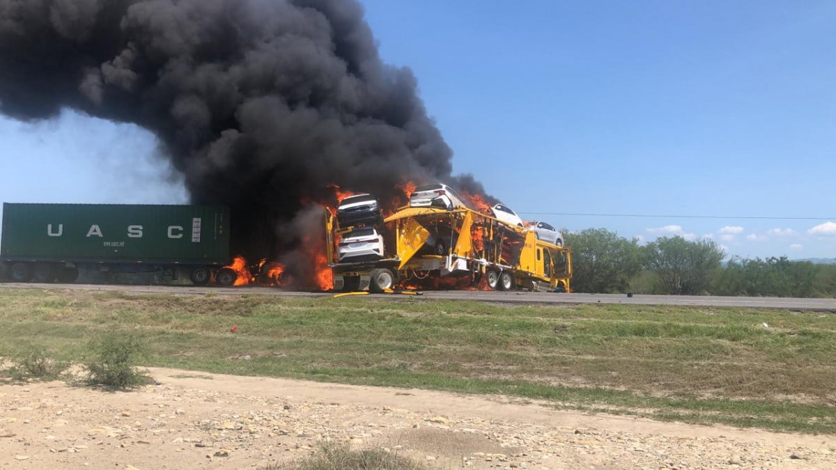 Fuerte choque deja bloqueada la Victoria-Zaragoza; hay una mujer sin vida