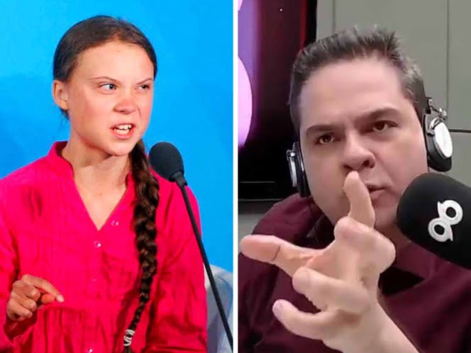 ‘Greta Thunberg necesita sexo’, afirma al aire locutor brasileño