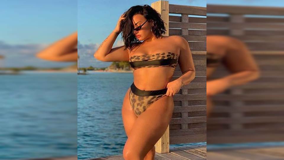 Demi Lovato muestra su cuerpo al natural y enloquecen las redes
